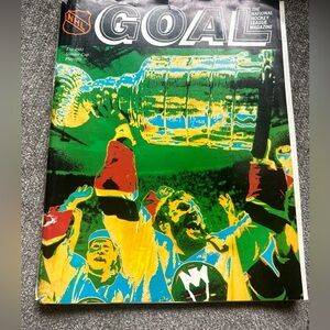 1981 Stanley Cup PLAYOFFS Program PHILA FLYERS vs. Quebec & ticket stub